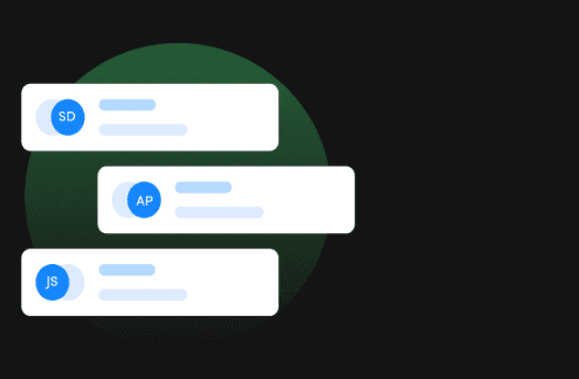 Chat bubbles graphic